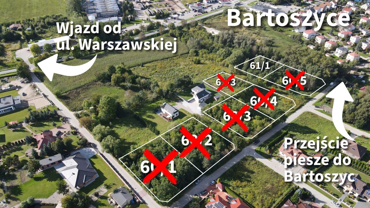 Działka budowlana Bartoszyce. Zdjęcie 3