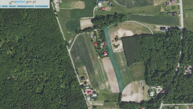 Działka rolno-budowlana Kamień Podlesie, ul. Grzybowa. Zdjęcie 1