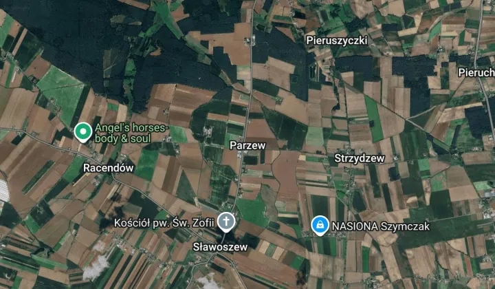 Działka rolna Parzew