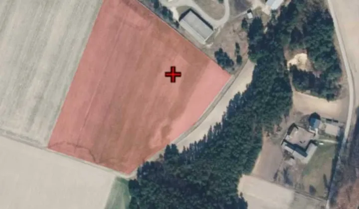 Działka rolna Brzeźno