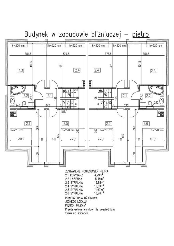 bliźniak Węgrów, ul. Pogodna. Zdjęcie 4