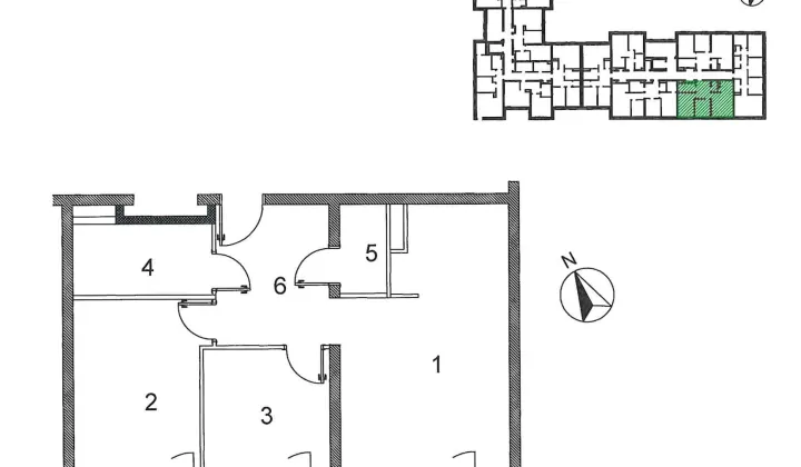 Mieszkanie 3-pokojowe Łódź Polesie, ul. Janusza Kusocińskiego