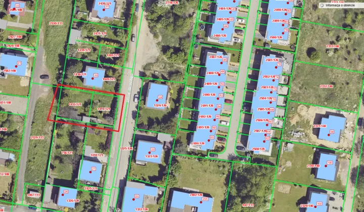 Działka budowlana Piekary Śląskie Centrum, ul. Juliusza Słowackiego