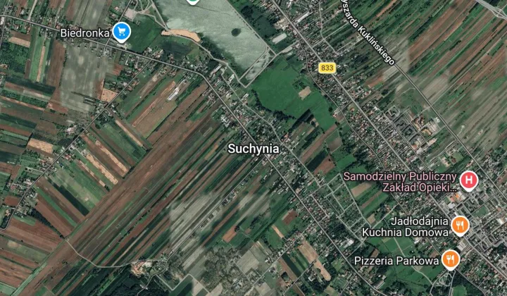 Działka rolna Suchynia