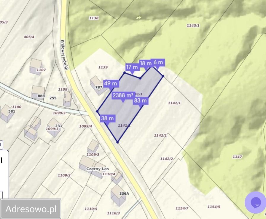 Działka budowlana Głogoczów. Zdjęcie 2