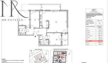 Mieszkanie 4-pokojowe Warszawa Wilanów, ul. Dostatnia