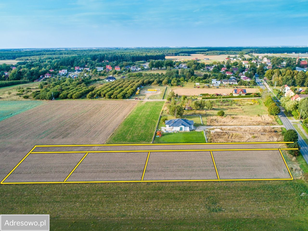 Działka budowlana Charzyno, ul. Wojska Polskiego. Zdjęcie 1