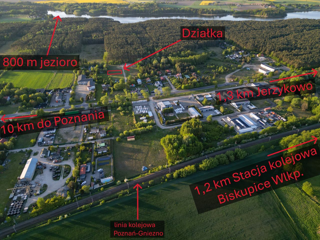 Działka budowlana Bugaj, ul. Kobylnicka. Zdjęcie 6