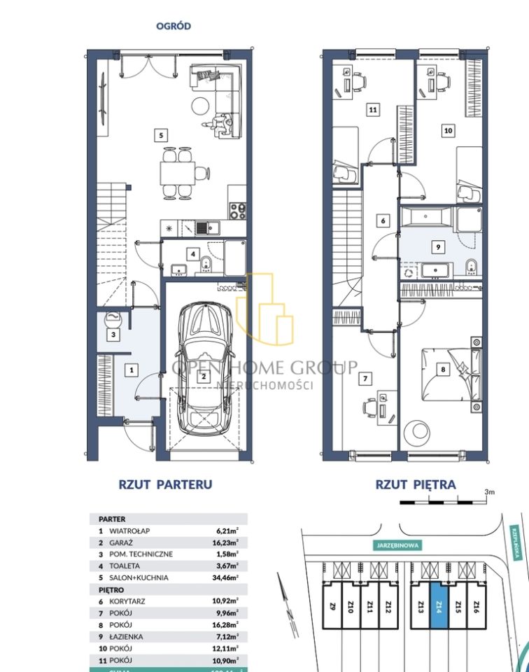 dom szeregowy, 5 pokoi Wrocław Ołtaszyn. Zdjęcie 3