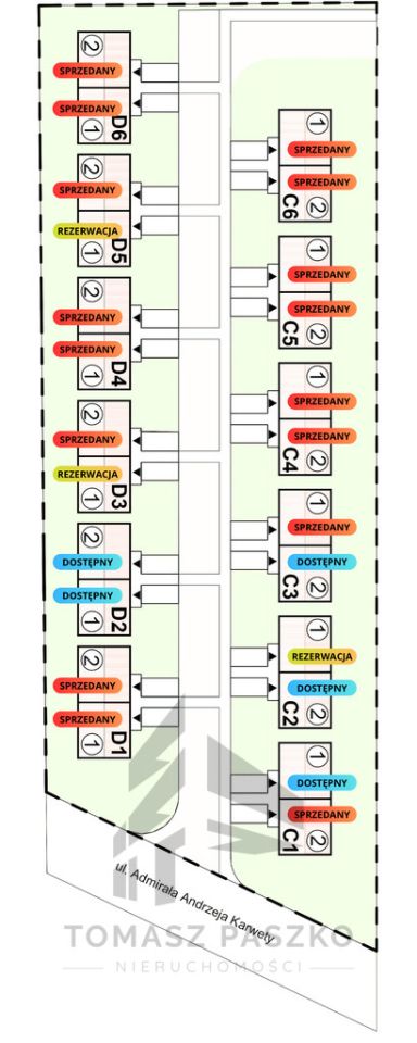 bliźniak, 4 pokoje Banino, ul. Admirała Andrzeja Karwety. Zdjęcie 12