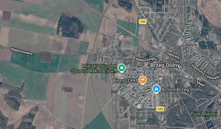 Działka budowlana Brzeg Dolny, ul. Szkolna