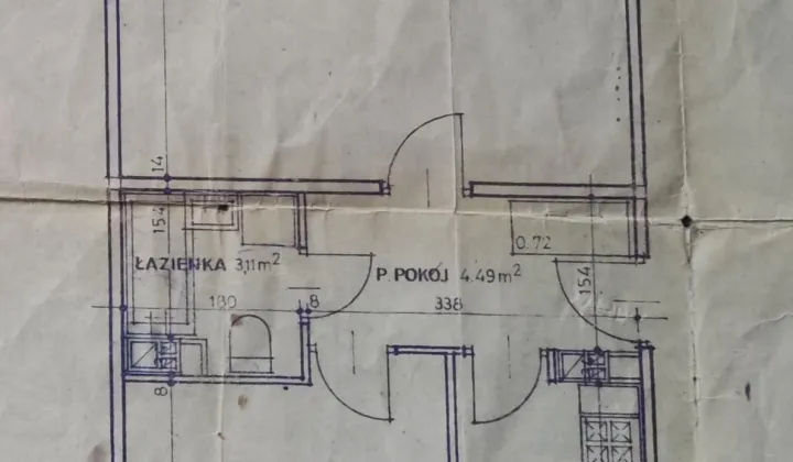 Mieszkanie 2-pokojowe Pruszków Centrum, ul. Działkowa