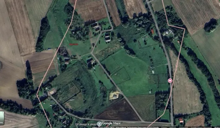 Działka budowlana Łekno