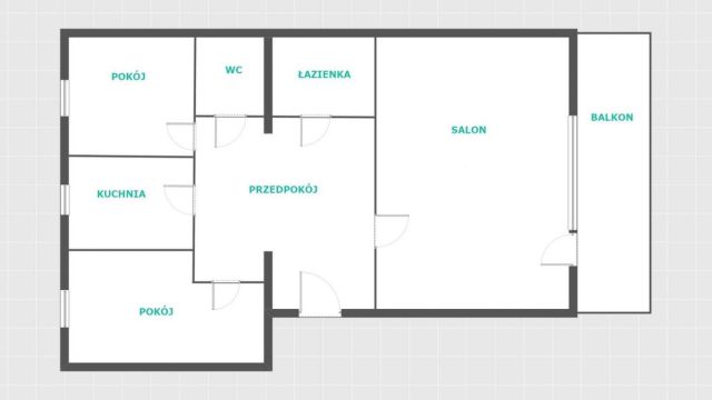 Mieszkanie 3-pokojowe Sanok, ul. Kochanowskiego. Zdjęcie 5
