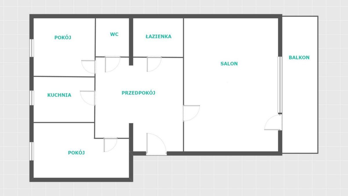 Mieszkanie 3-pokojowe Sanok, ul. Kochanowskiego. Zdjęcie 5