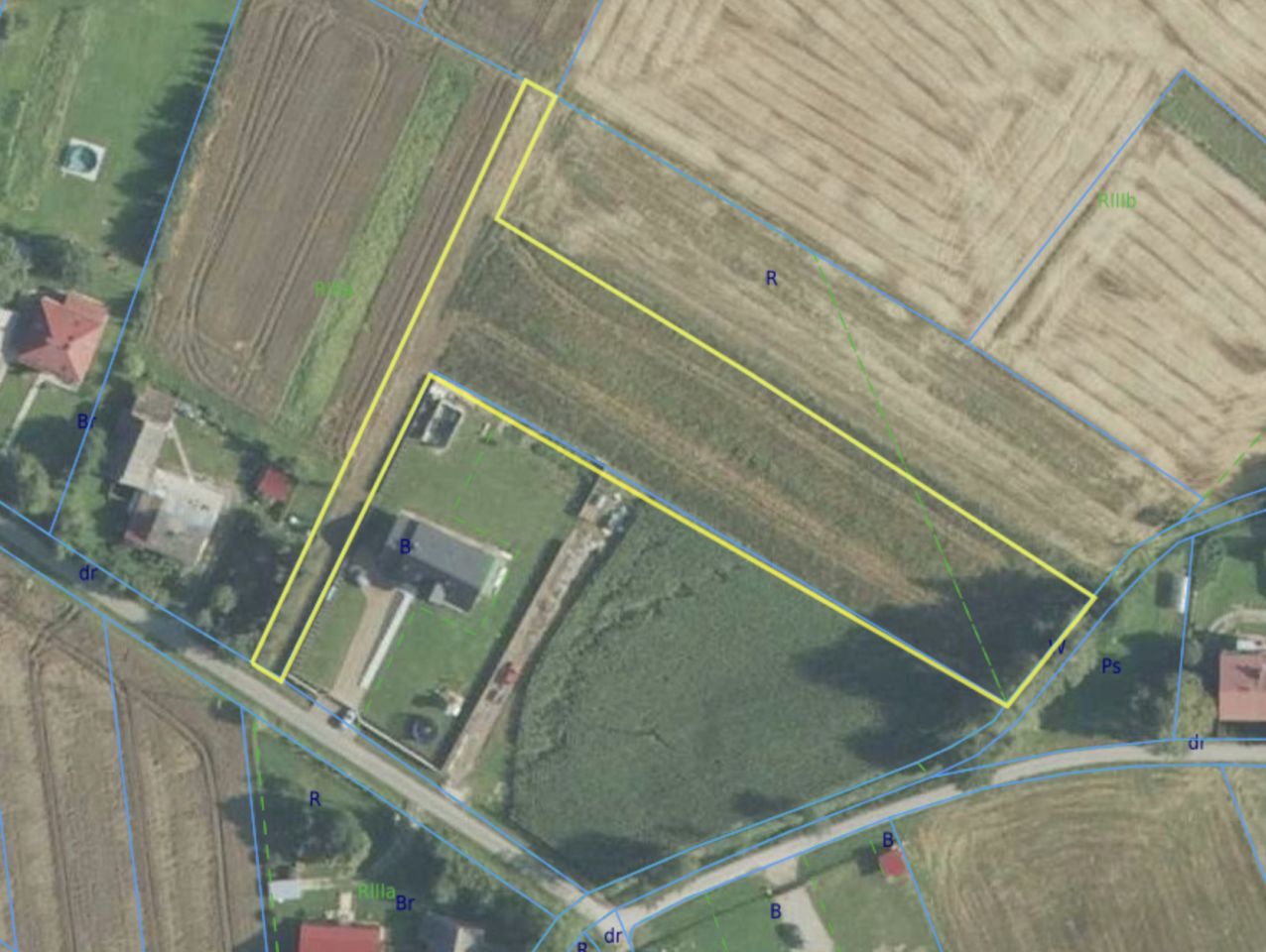 Działka rolno-budowlana Cichawa. Zdjęcie 1