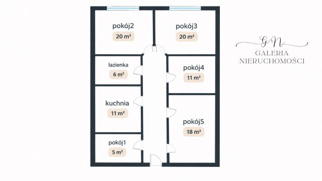 Mieszkanie 5-pokojowe Olsztyn Śródmieście, pl. Plac Kazimierza Pułaskiego. Zdjęcie 2