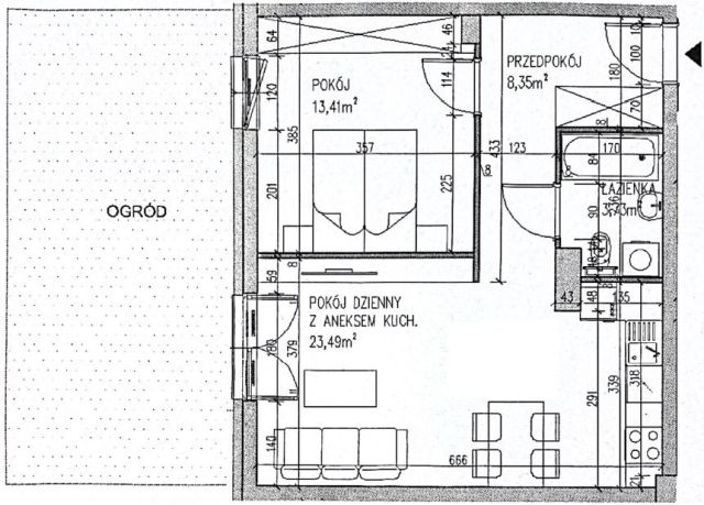 Mieszkanie 2-pokojowe Wrocław Jagodno, ul. Edmunda Kajdasza. Zdjęcie 19