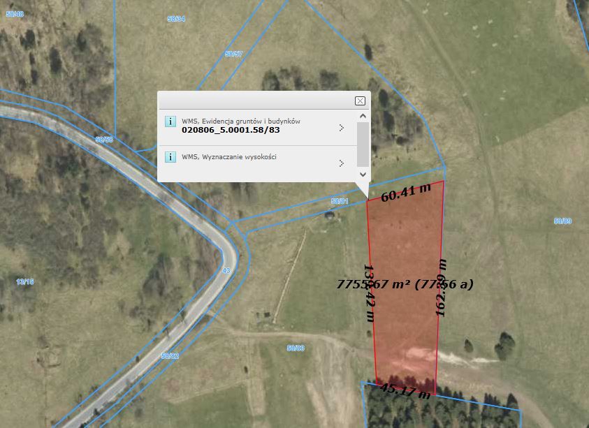 Działka rekreacyjna Biała Woda. Zdjęcie 3