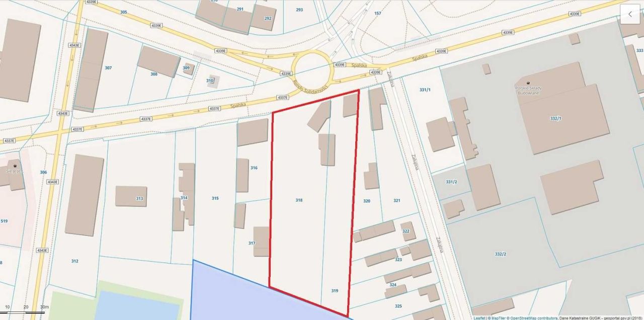 Działka inwestycyjna Tomaszów Mazowiecki, ul. Spalska. Zdjęcie 2