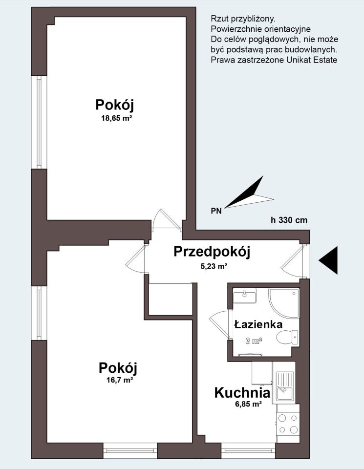 Mieszkanie 2-pokojowe Warszawa Praga-Północ, ul. Karola Linneusza. Zdjęcie 13
