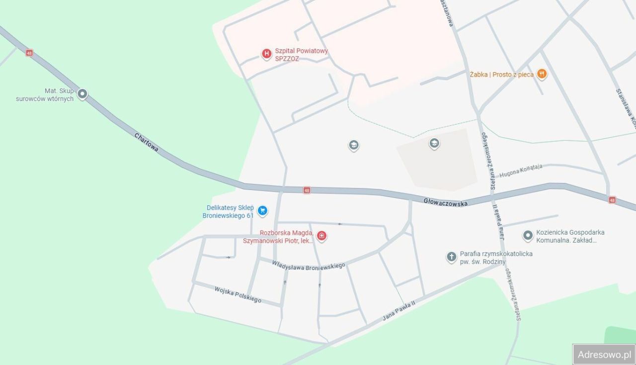 Działka budowlana Kozienice, ul. Głowaczowska. Zdjęcie 1