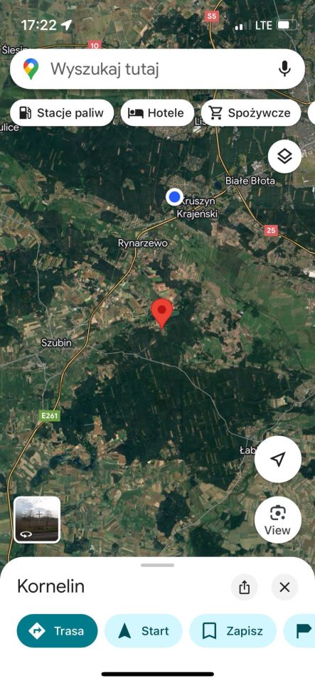 Działka budowlana Kornelin