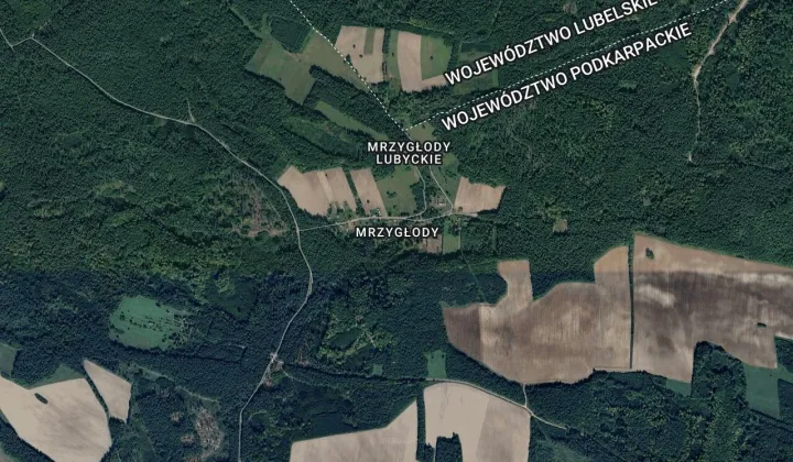 Działka rolna Werchrata Mrzygłody