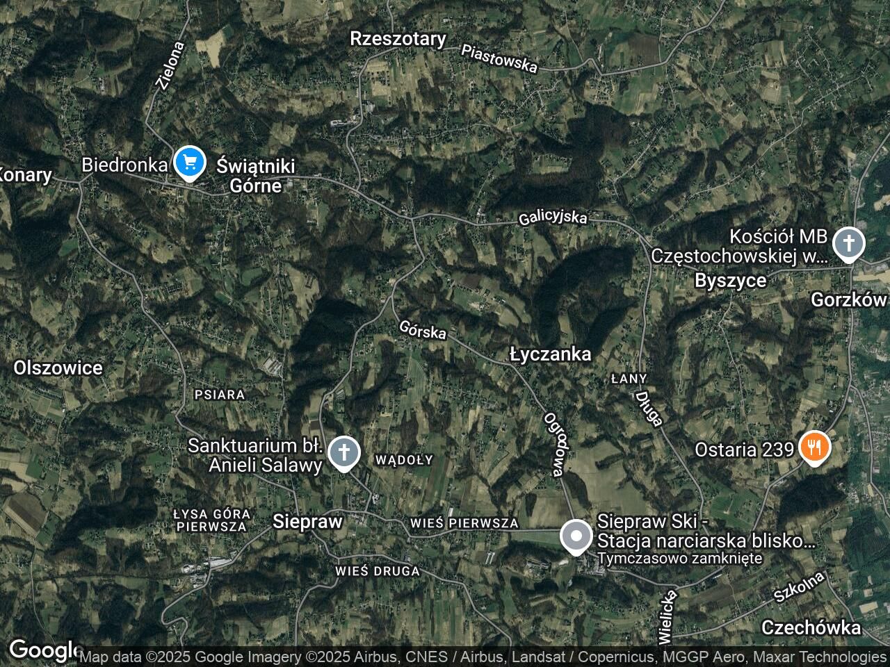 Działka budowlana Siepraw, ul. Górska