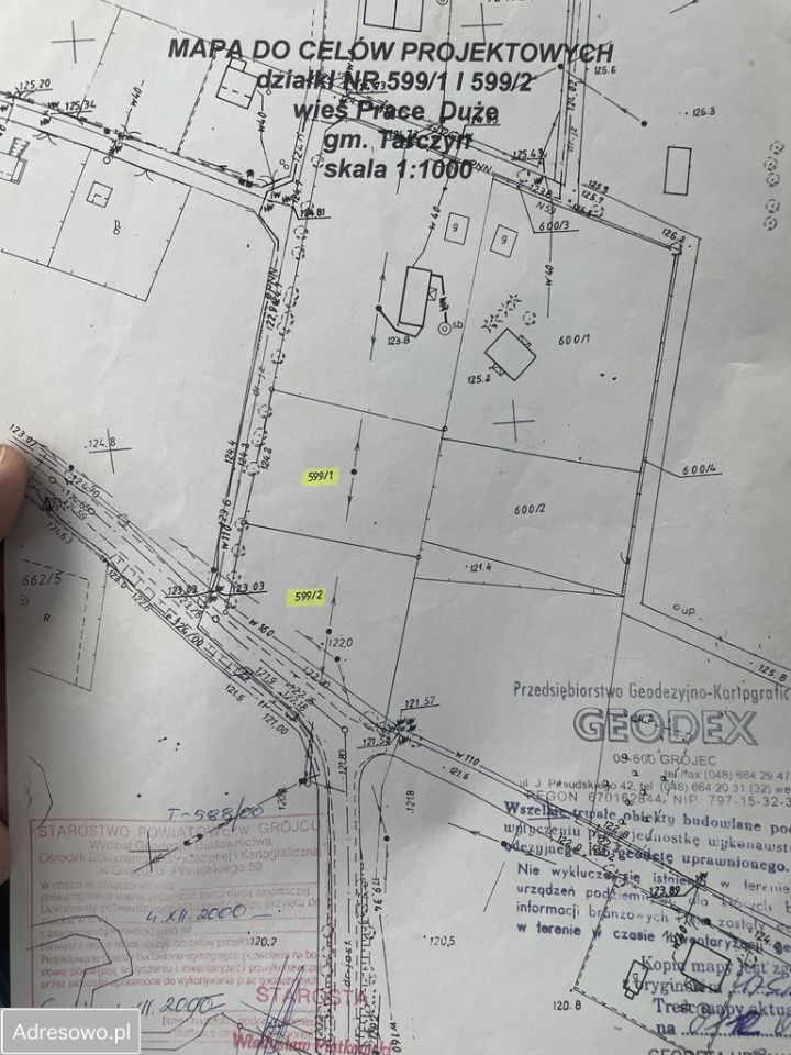 Działka budowlana Prace Duże, ul. Tarczyńska. Zdjęcie 8