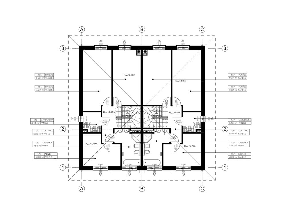 bliźniak, 5 pokoi Szczecin Bezrzecze. Zdjęcie 9