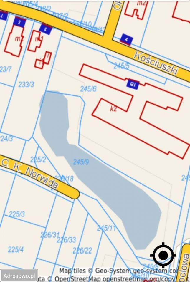 Działka inwestycyjna Blizne Jasińskiego, ul. Tadeusza Kościuszki. Zdjęcie 3