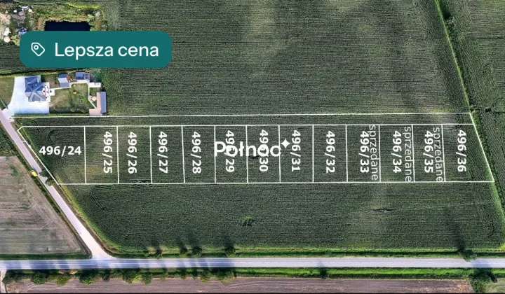 Działka budowlana Brańsk, ul. Tadeusza Kościuszki