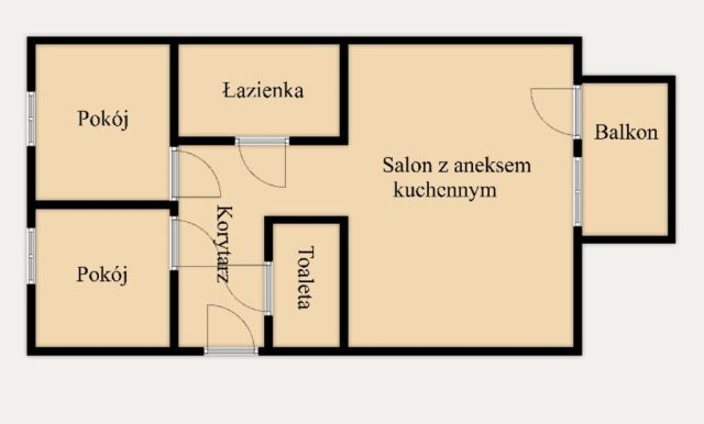 Mieszkanie 3-pokojowe Rzeszów, ul. Eugeniusza Kwiatkowskiego. Zdjęcie 17