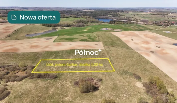 Działka rolna Liski