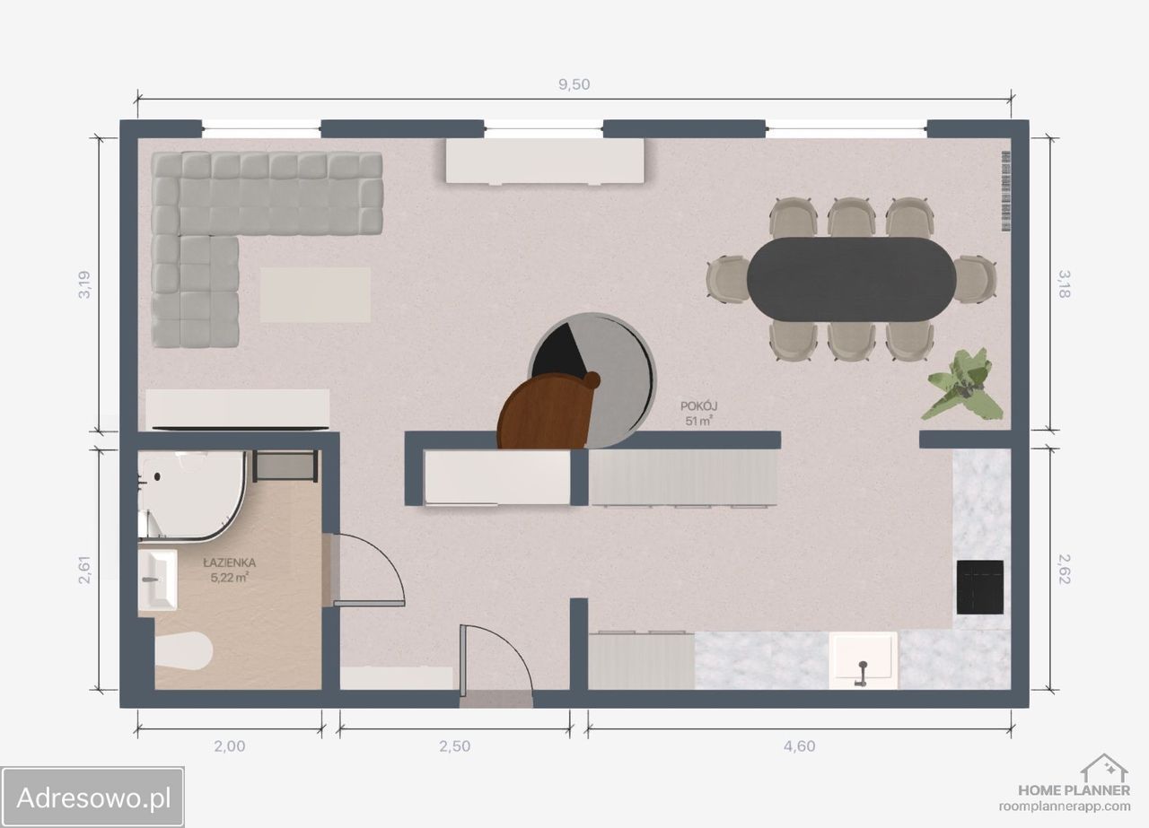 Mieszkanie 3-pokojowe Sosnowiec Sielec, ul. Aleksandra Janowskiego. Zdjęcie 7