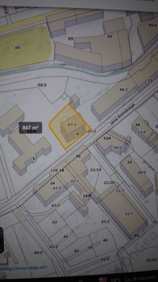 Działka budowlana Jelenia Góra Centrum, ul. Jana Kilińskiego. Zdjęcie 2