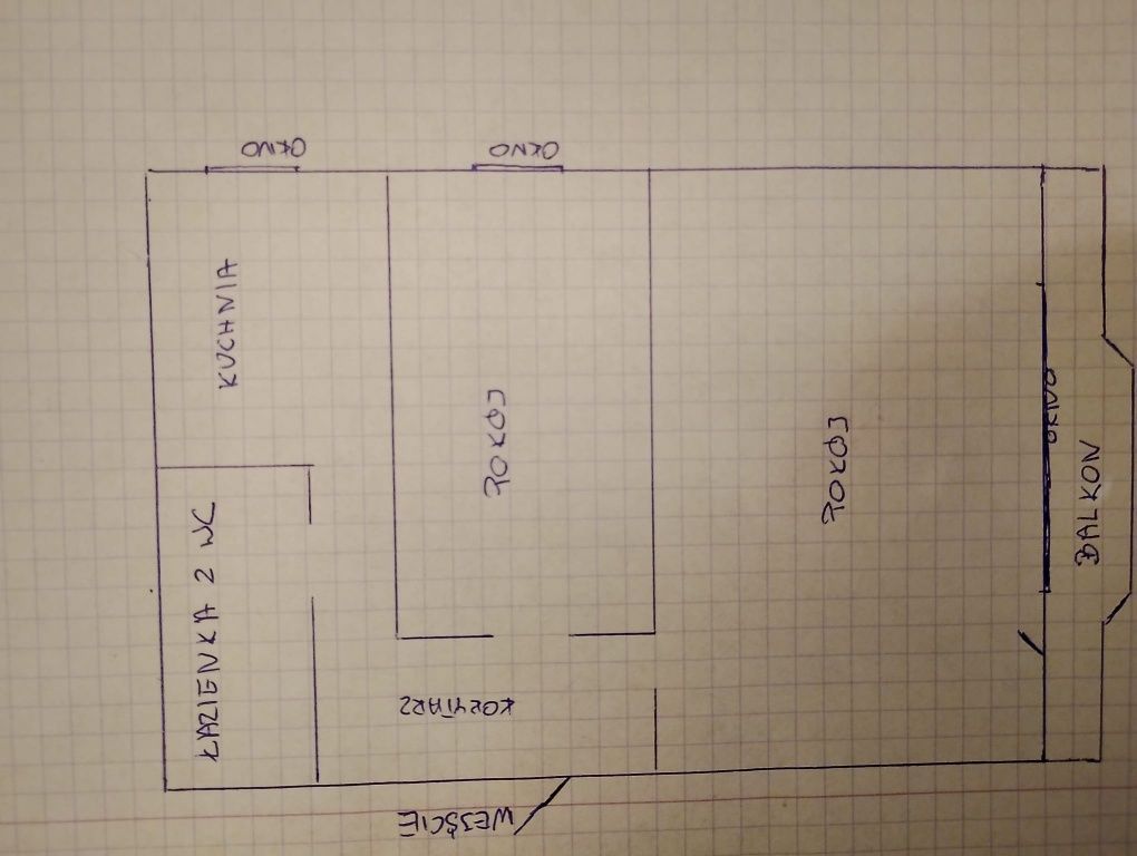 Mieszkanie 2-pokojowe Krośniewice, ul. Toruńska. Zdjęcie 3