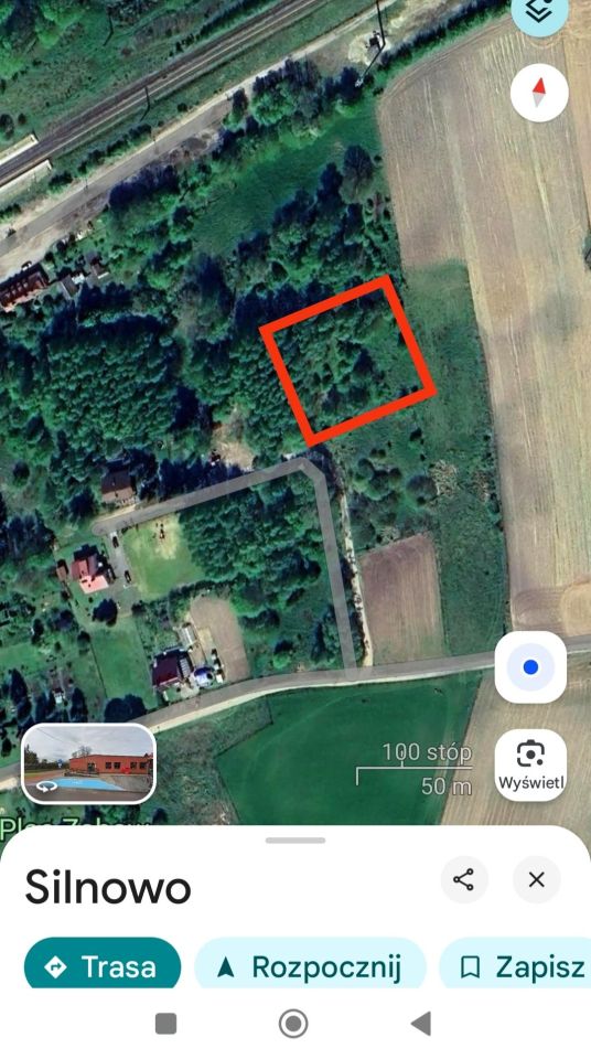 Działka budowlana Silnowo. Zdjęcie 3