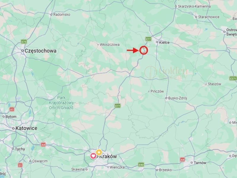 Działka inwestycyjna Chęciny. Zdjęcie 2
