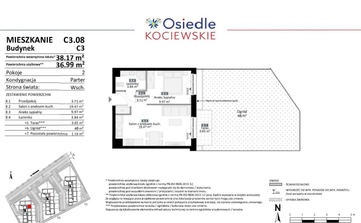 Mieszkanie 2-pokojowe Tczew. Zdjęcie 38