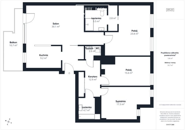Mieszkanie 4-pokojowe Warszawa Wilanów, ul. Sarmacka. Zdjęcie 20