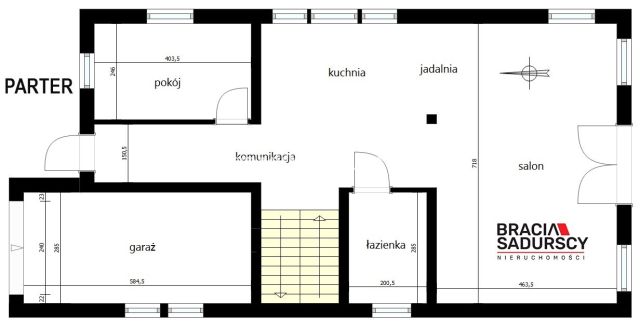 dom wolnostojący, 5 pokoi Kaszów, Miodowa. Zdjęcie 3