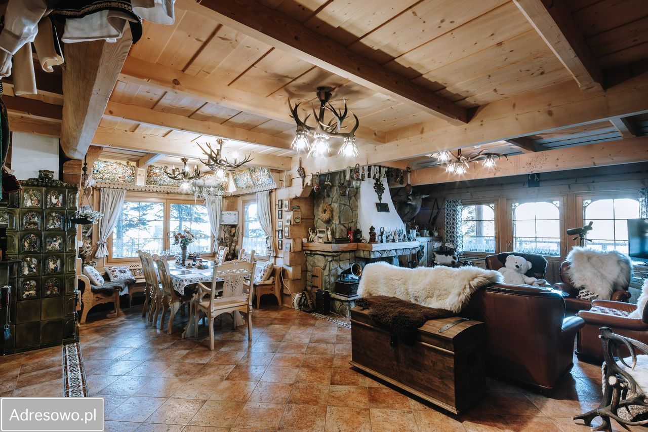 dom wolnostojący, 6 pokoi Kościelisko, ul. Salamandra. Zdjęcie 16