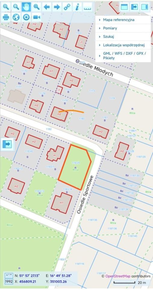 Działka budowlana Krzywiń, os. Sportowe. Zdjęcie 2