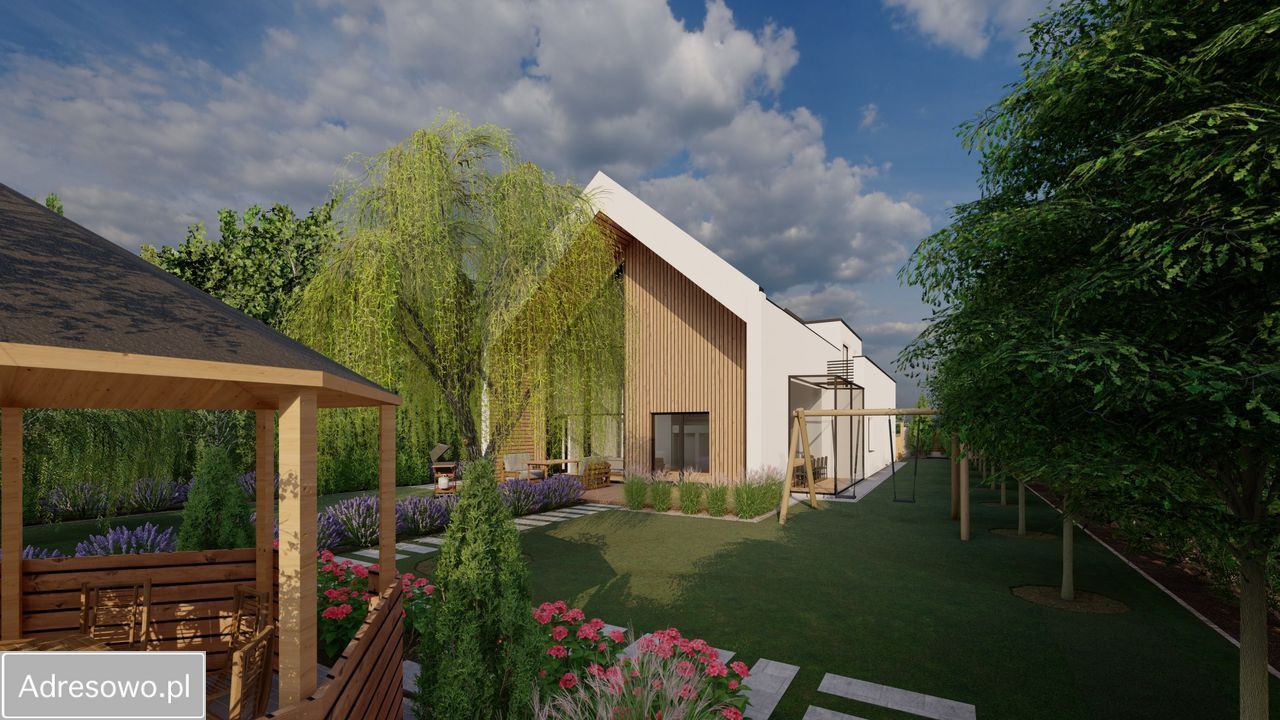 dom wolnostojący, 6 pokoi Topola Wielka, ul. Leśna. Zdjęcie 3