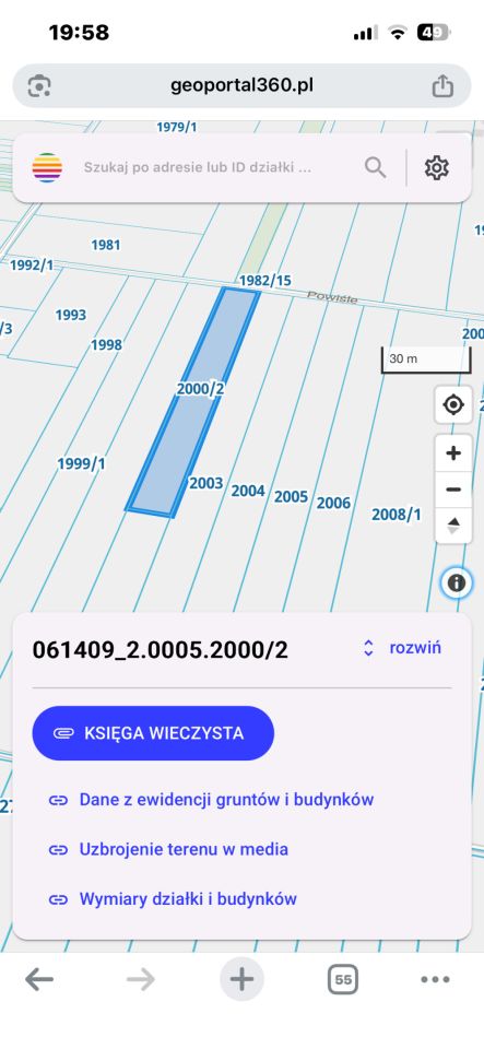 Działka budowlana Gołąb, ul. Powiśle. Zdjęcie 4