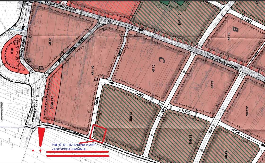 Działka budowlana Siedlce