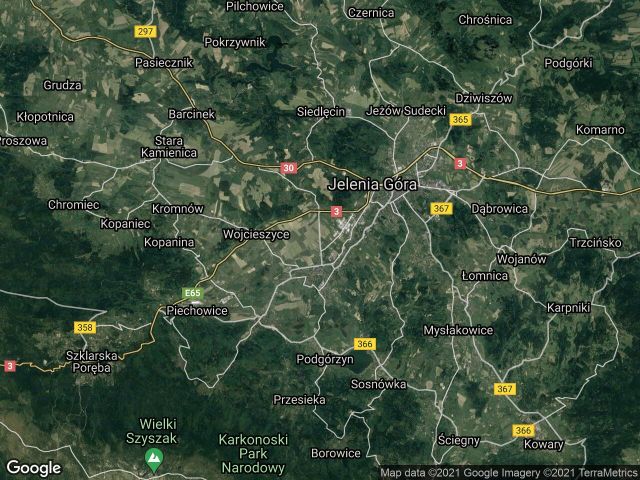 Działka inwestycyjna Jelenia Góra Cieplice Śląskie-Zdrój, ul. Lubańska. Zdjęcie 1