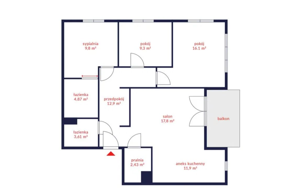 Mieszkanie 4-pokojowe Warszawa Wilanów, ul. Herbu Janina. Zdjęcie 18